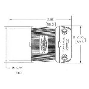 250 VAC 20 A L15-20R, Hubbell Incorporated HBL2423 Twist-Lock®, Insulgrip® Locking Device Connector