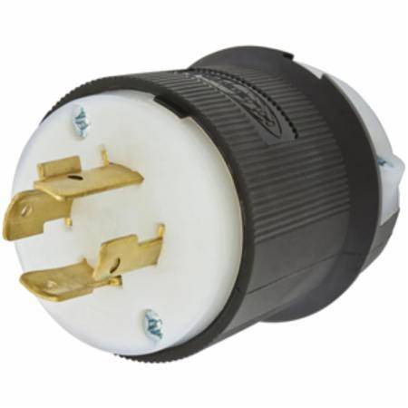 480 VAC 20 A L16-20P, Hubbell Incorporated HBL2431 Twist-Lock®, Insulgrip® Locking Device Plug