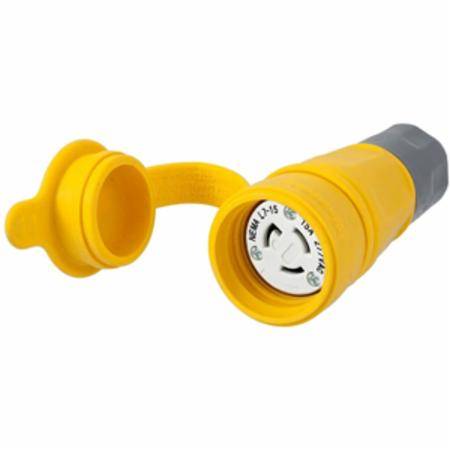 277 VAC 15 A L7-15R, Hubbell Incorporated HBL25W34 Twist-Lock® Locking Device Connector