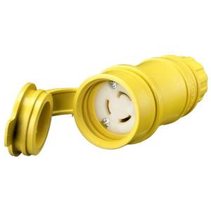 125 V 15 A L5-15R, Hubbell Incorporated HBL25W47 Twist-Lock®, Elastogrip® Locking Device Connector