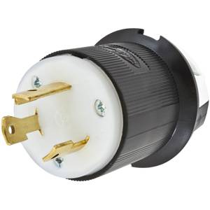 125 VAC 30 A L5-30P, Hubbell Incorporated HBL2611 Twist-Lock®, Insulgrip® Locking Device Plug