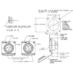 250 VAC 30 A L6-30P, Hubbell Incorporated HBL2625SW Twist-Lock®, Safety-Shroud® Locking Device Flanged Inlet