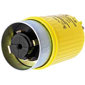 600 VAC 60 A Non-NEMA, Hubbell Incorporated HBL26419 Twist-Lock® Locking Device Current Interrupting Plug