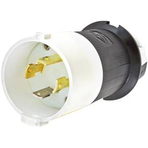 125/250 VAC 30 A L14-30P, Hubbell Incorporated HBL2711S Twist-Lock®, Safety-Shroud® Locking Device Plug