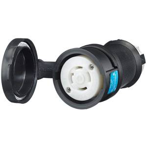250 VAC 30 A L15-30R, Hubbell Incorporated HBL2723SW Twist-Lock®, Safety-Shroud® Locking Device Connector