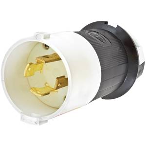 480 VAC 30 A L16-30P, Hubbell Incorporated HBL2731S Twist-Lock®, Insulgrip® Locking Device Plug