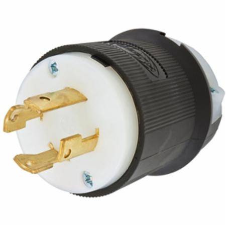 480 VAC 30 A L16-30P, Hubbell Incorporated HBL2731 Twist-Lock®, Insulgrip® Locking Device Plug