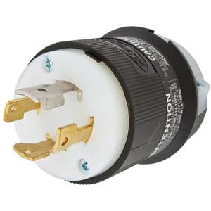 277/480 VAC 30 A L19-20P, Hubbell Incorporated HBL2761 Twist-Lock®, Insulgrip® Locking Device Plug