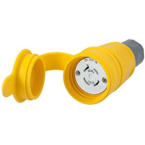 250 VAC 20 A L15-20R, Hubbell Incorporated HBL27W75 Twist-Lock® Locking Device Connector
