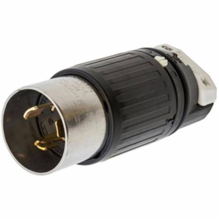 250 VDC, 600 VAC 50 A Non-NEMA, Hubbell Incorporated HBL3763C Twist-Lock®, Insulgrip® Locking Device Plug
