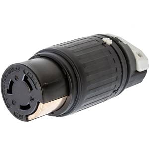 250 VDC, 600 VAC 50 A Non-NEMA, Hubbell Incorporated HBL3764C Twist-Lock®, Insulgrip® Locking Device Connector