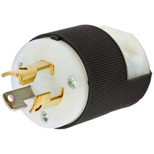 125 VAC 15 A L5-15P, Hubbell Incorporated HBL4720C Twist-Lock®, Insulgrip® Locking Device Plug