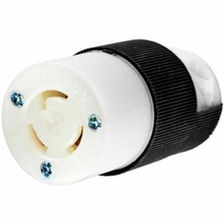 125 VAC 15 A L5-15R, Hubbell Incorporated HBL4729C Twist-Lock®, Insulgrip® Locking Device Connector