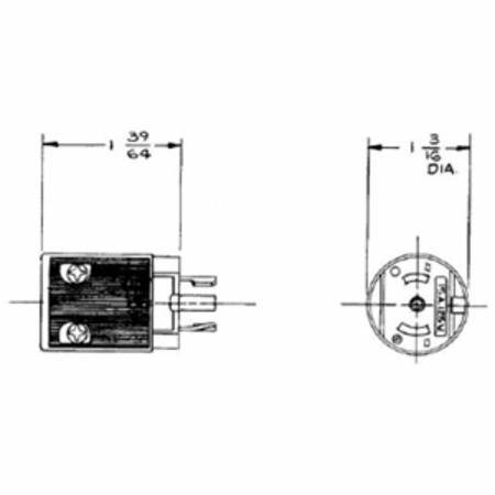125/250 VAC 15 A ML-3P, Hubbell Incorporated HBL7485V Twist-Lock®, Valise® Locking Device Plug