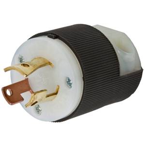 125/250 VAC 10/15 A Non-NEMA, Hubbell Incorporated HBL7567C Twist-Lock®, Insulgrip® Locking Device Plug