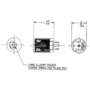 125 VAC 15 A ML-2P, Hubbell Incorporated HBL7594V Twist-Lock®, Valise® Locking Device Plug