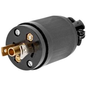 125 VAC 15 A ML-2P, Hubbell Incorporated HBL7594 Twist-Lock® Locking Device Plug
