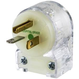 125 VAC 20 A 5-20P, Hubbell Incorporated HBL8315CAT Insulgrip® Straight Blade Plug,