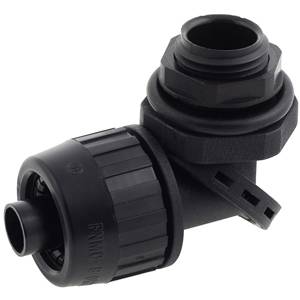 1/2" Hubbell Incorporated PS0509NBK SwivelLok® Liquidtight Conduit Connector