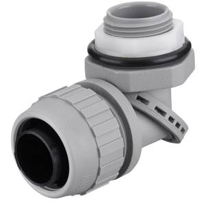3/4" Hubbell Incorporated PS0759NGY SwivelLok® Liquidtight Conduit Connector