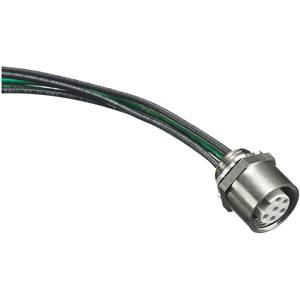 1', 600 V, 30A, Hubbell Incorporated RF3004PA001 LINKOSITY® Quick Connect Receptacle, 3-Pole 4-Wire, Female,