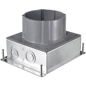 1-Gang, Rectangular, Hubbell Incorporated S1SFB ScrubShield® Floor Box