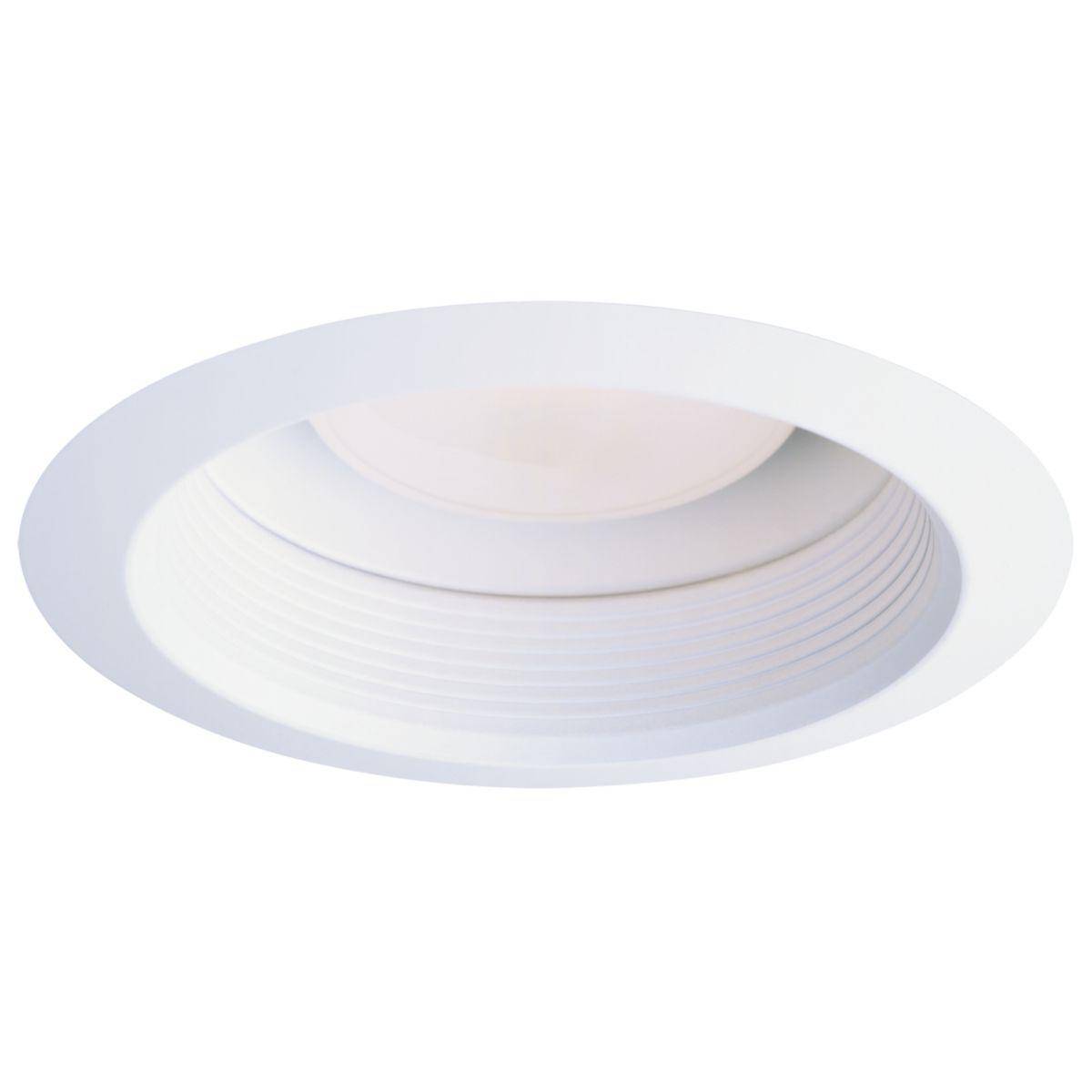 Halo 30WAT H7 30 Open Self-Flanged Round Lighting Trim, 6 in Dia Inside x 7-1/4 in Dia Outside, Incandescent/Halogen Lamp, For Use With H7 Downlight Fixture, E7ICAT and E7RICAT Housing, Metal