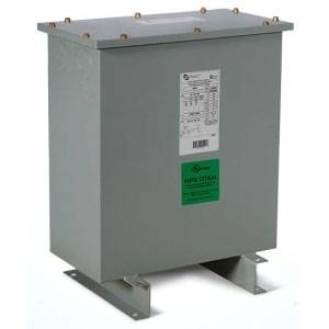 HPS Titan® Q003LEKF Hazardous Location Encapsulated Distribution Transformer, 240/480 VAC Primary, 120/240 VAC Secondary, 3 kVA Power Rating, 60 Hz, 1 Phase
