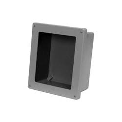 Hammond® PJ864TW PJ Series Junction Box With Window, 8 in H x 6.12 in W x 4.13 in D, NEMA 1/2/3/3R/4/4X/12/13/IP66 NEMA Rating, Fiberglass Polyester