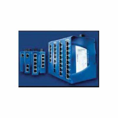 Hirschmann™ 943 824-002 Auto-Crossing Auto-Polarity Unmanaged Entry-Level Rail Switch, (5) 10/100BASE-TX/RJ-45 Port, Fast Ethernet Protocol