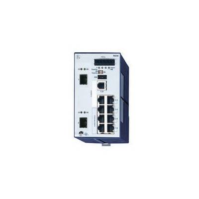 Hirschmann™ RS30-0802O6O6SDAE Compact Open Rail Managed Ethernet Switch, RJ11 Socket Interface, RJ45 Connector Port