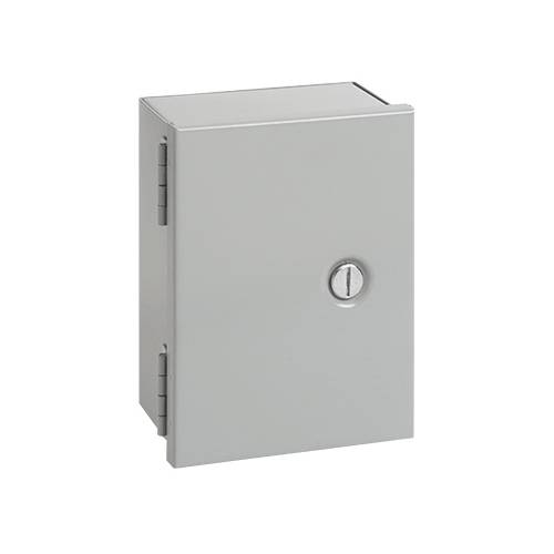 nVent HOFFMAN A10N104 A1SM Small Enclosure, 10 in L x 10 in W x 4 in D, NEMA 1/IP30 NEMA Rating, Steel