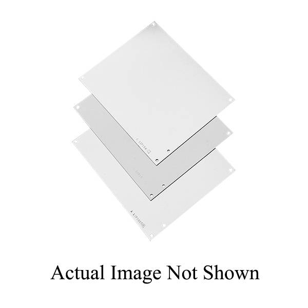 Hoffman A20N12P PNLT1 Enclosure Panel, 10-1/4 in W x 18-1/4 in H, 14 ga Steel, White