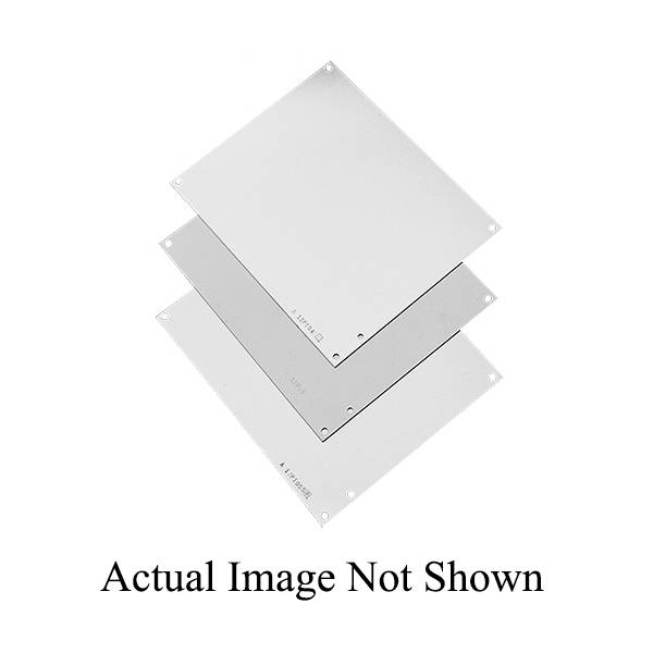 Hoffman A12P6G PNLJ/PNLWM Enclosure Panel, 4.88 in W x 10-3/4 in H, 14 ga Steel