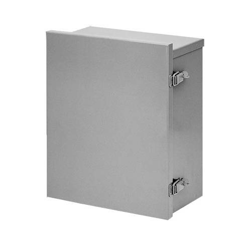 nVent HOFFMAN A12R106HCLO A3LO Enclosure, 12 in L x 10 in W x 6 in D, NEMA 3R NEMA Rating, Steel