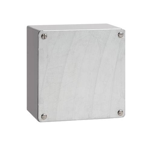 nVent HOFFMAN A1084GSC A90GS Enclosure, 10 in L x 8 in W x 4 in D, NEMA 3 NEMA Rating, Steel