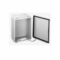 Hoffman A14128LP Junction Box, 14 in H x 12 in W x 8 in D, Clamp/Lift-Off Cover, NEMA 12/13/IP65 NEMA Rating, Mild Steel