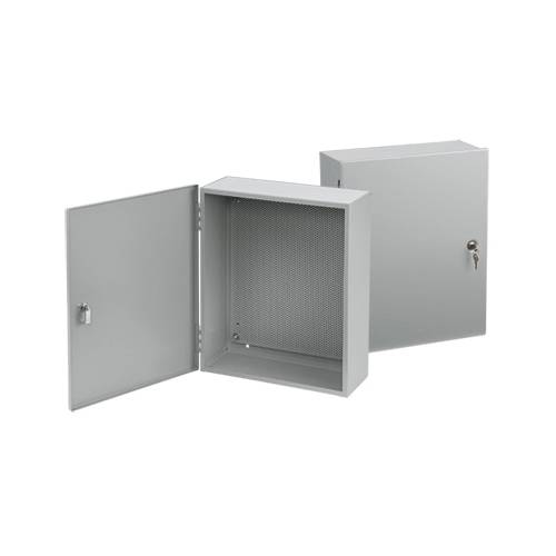 nVent HOFFMAN A12126T1PP A1PP Integrated Panel Enclosure, 12 in L x 12 in W x 6 in D, NEMA 1/IP30 NEMA Rating, Steel