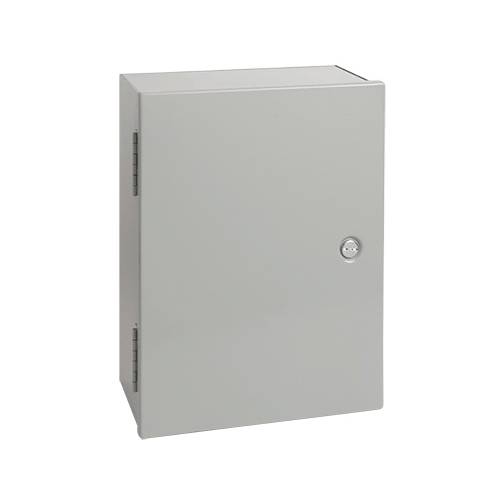 nVent HOFFMAN A20N12BLP A1M Medium Enclosure, 20 in L x 12 in W x 8.62 in D, NEMA 1/IP30 NEMA Rating, Steel