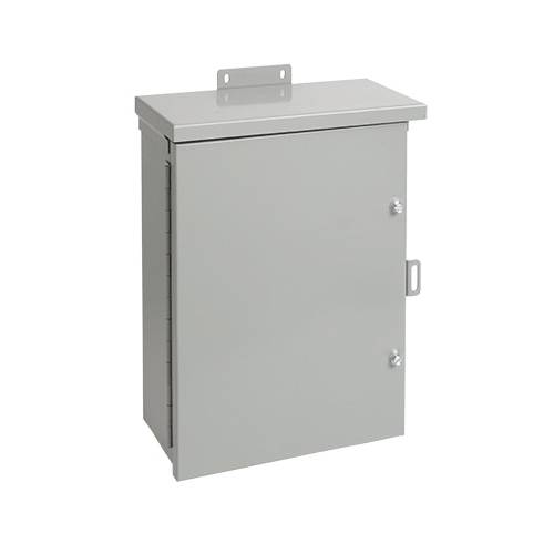 nVent HOFFMAN A30R2410HCR A3M Medium Enclosure, 30 in L x 24 in W x 10 in D, NEMA 3R/IP32 NEMA Rating, Steel