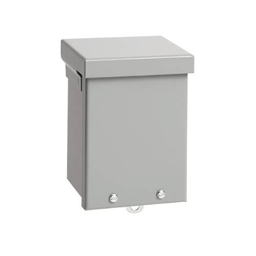 Hoffman A10R86NK A Style Body Enclosure, 10 in H x 8 in W x 6 in D, Screw Cover, NEMA 3R/IP32 NEMA Rating, Steel