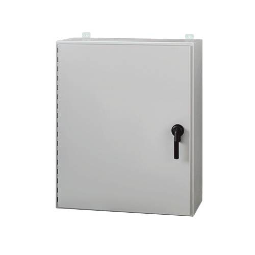 nVent HOFFMAN A20H20BLP3PT A4W3 Enclosure, 20 in L x 20 in W x 8 in D, NEMA 4/IP66 NEMA Rating, Steel