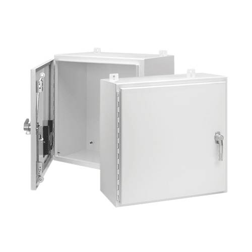 nVent HOFFMAN A24H2010SSLP3PTW A4SW3 Enclosure, 24 in L x 20 in W x 10 in D, NEMA 4X/IP66 NEMA Rating, 304 Stainless Steel