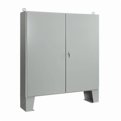 nVent HOFFMAN A544208LPG 2-Door Enclosure, 54 in L x 42 in W x 8 in D, NEMA 12/IP55 NEMA Rating, Steel