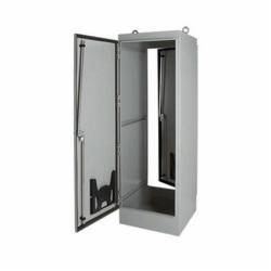 nVent HOFFMAN A723024FSDAG A30 1-Door Dual Access Enclosure, 72.06 in L x 30.06 in W x 24.06 in D, NEMA 12/IP55 NEMA Rating, Steel