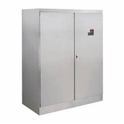 nVent HOFFMAN A604818SSFSD A30S 2-Door Enclosure, 60.06 in L x 48.06 in W x 18.06 in D, NEMA 12/IP55 NEMA Rating, 304 Stainless Steel