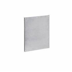 Hoffman A60P24F2G PNL30 Conductive Half Size Enclosure Panel, 20 in W x 24.88 in H, Steel, White