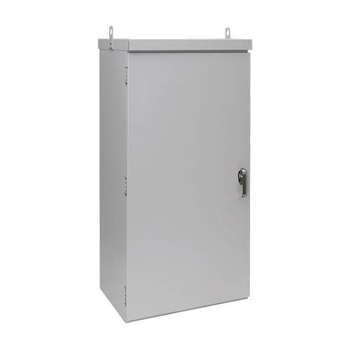 nVent HOFFMAN WEATHERPRO™ A60R2524FSLP A3PM 1-Door Enclosure, 60 in L x 25 in W x 24 in D, NEMA 3R/IP32 NEMA Rating, Steel