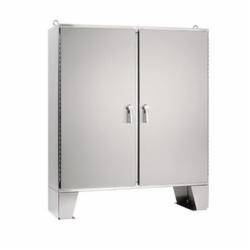 nVent HOFFMAN A74H7218SS6LP3PT A4S3 2-Door Enclosure, 74.06 in L x 72.06 in W x 18.06 in D, NEMA 3/3R/4/4X/12/13/IP66 NEMA Rating, 316 Stainless Steel