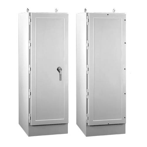 nVent HOFFMAN A722525FGFS A17 1-Door Enclosure, 72 in L x 25 in W x 24-1/2 in D, NEMA 4X NEMA Rating, Fiberglass
